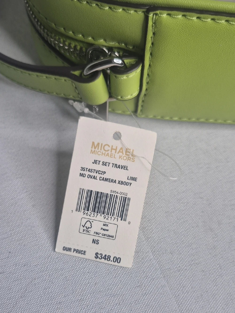 Michael Michael Kors Hey Set Travel Medium Oval Camera Crossbody NWT